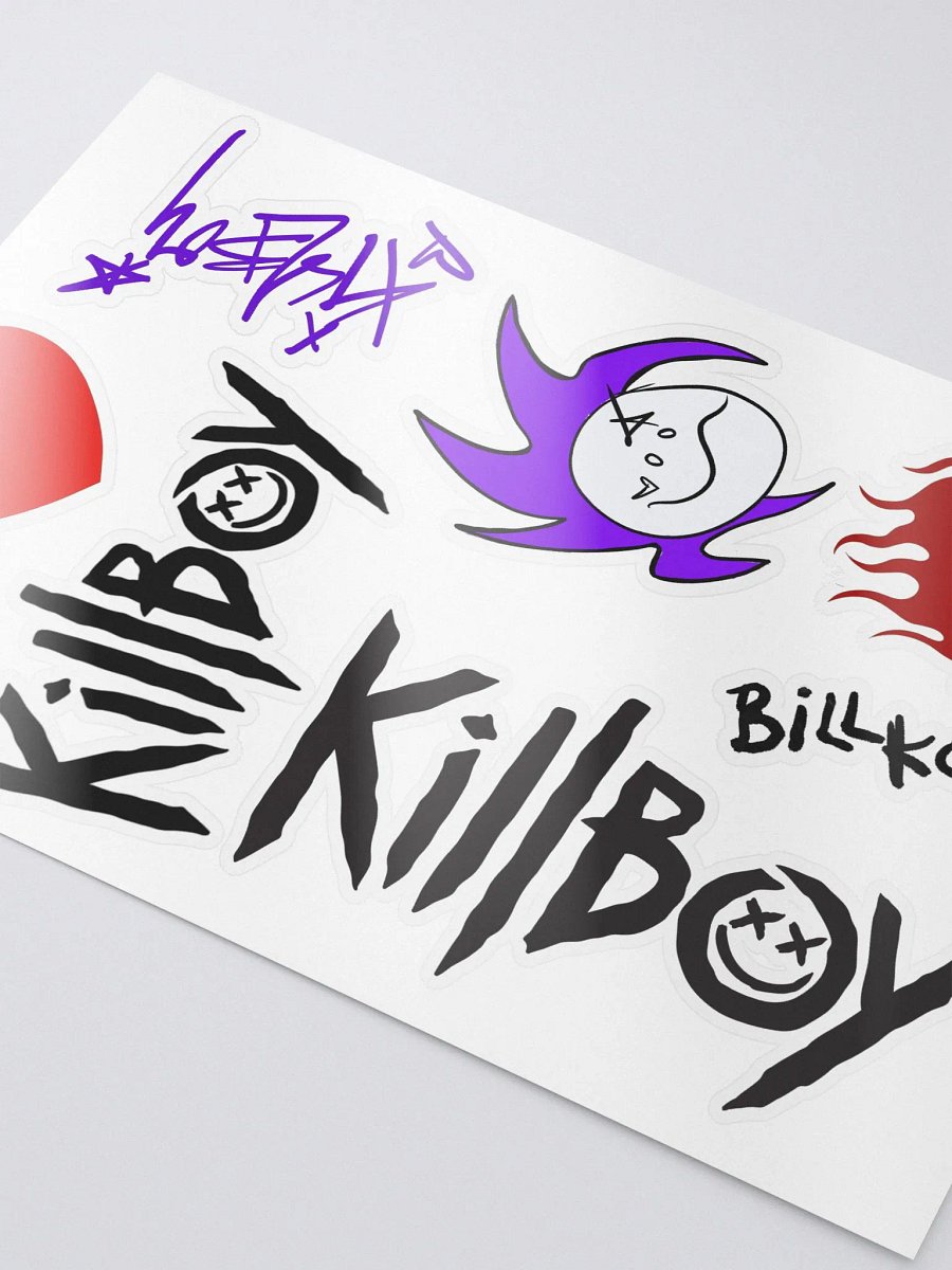 KILLBOY LIFESTYLE STICKER SHEET product image (3)