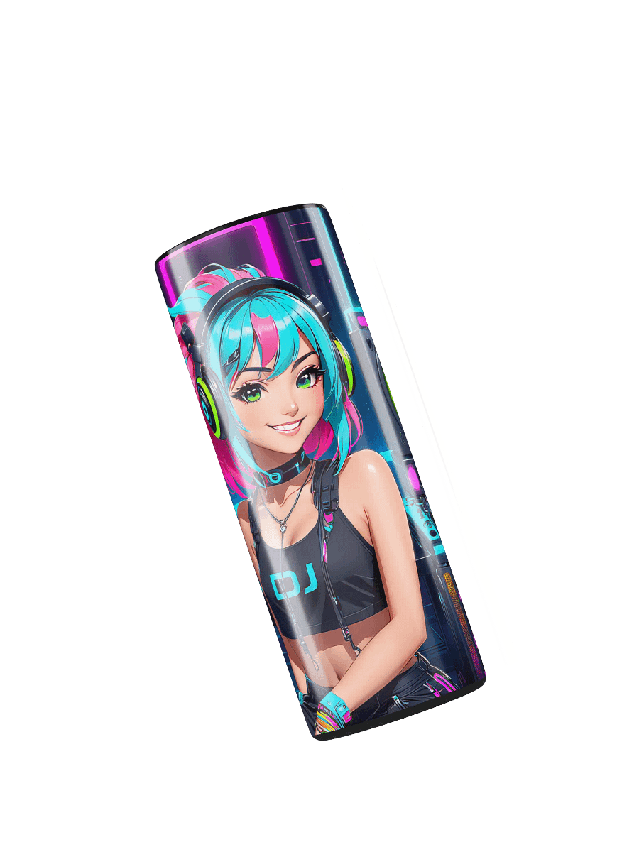 Dj Girl 20 oz Skinny Stainless Steel Tumbler - v2 product image (4)
