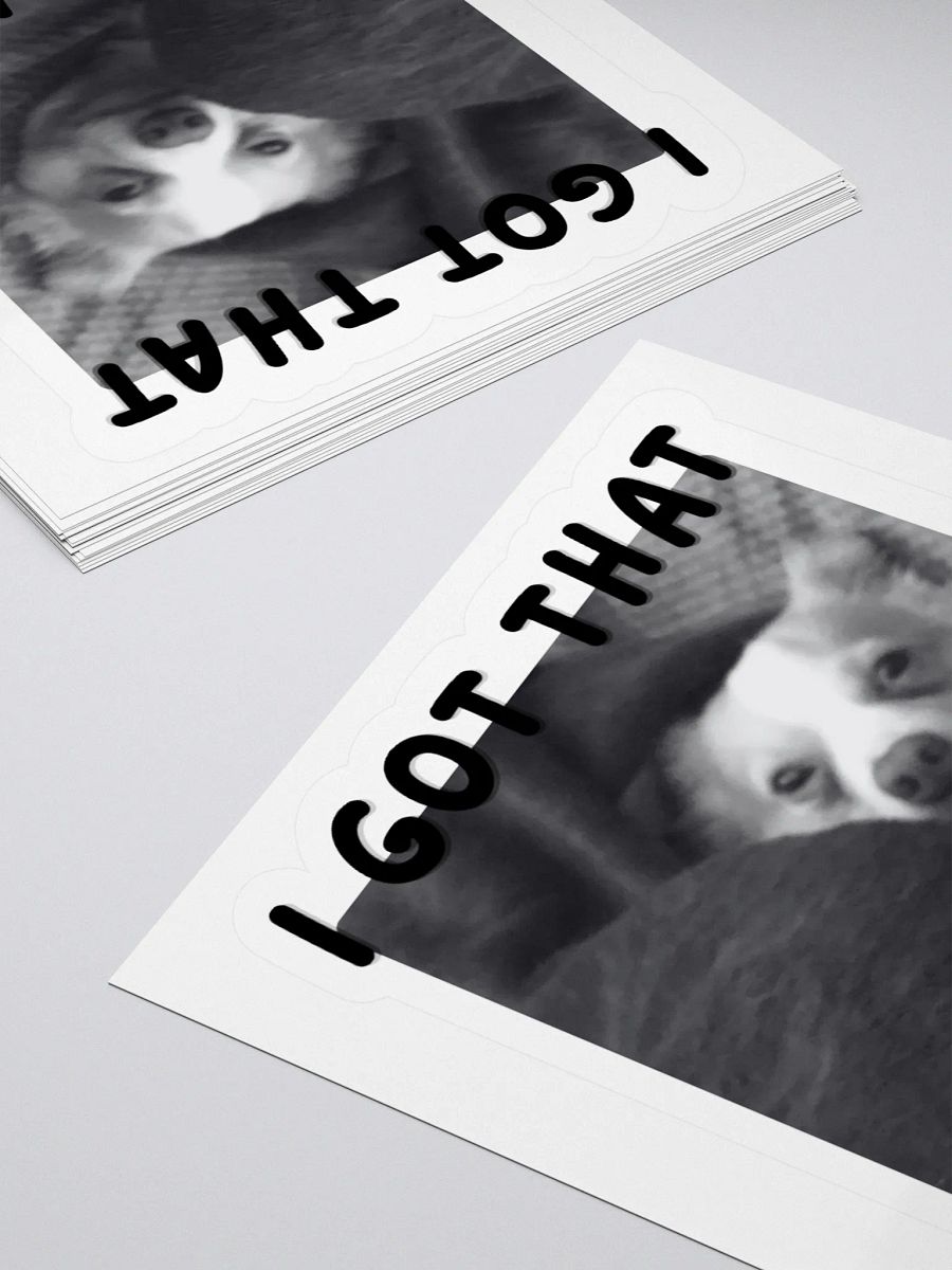 I Got That Dog In Me Sticker product image (4)
