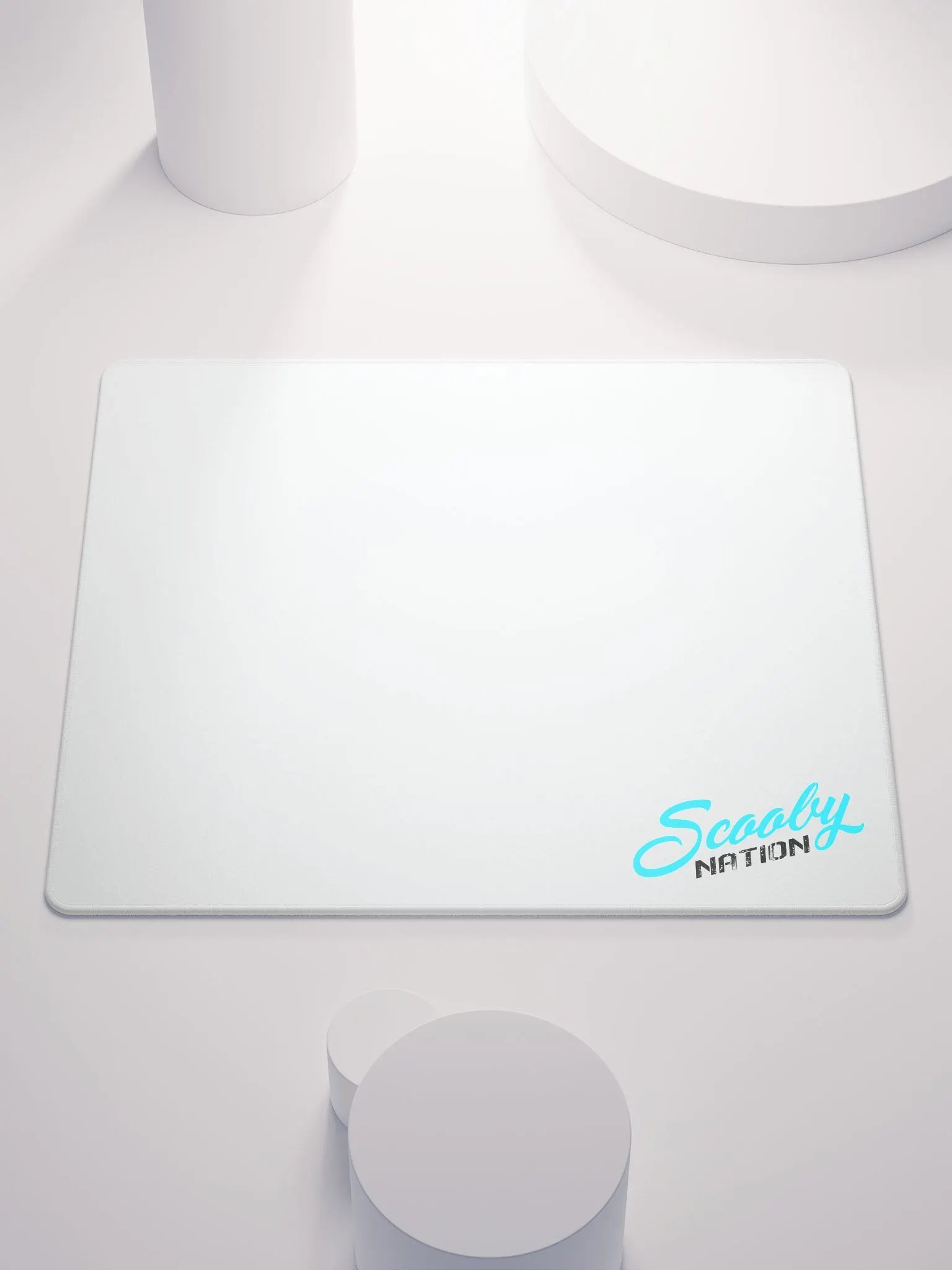 SCOOBYNATION WHITE Gaming Mouse pad product image (1)