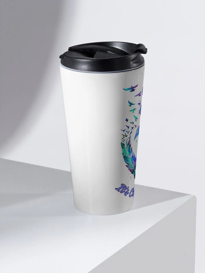 Colorful Get Flocked travel mug product image (2)