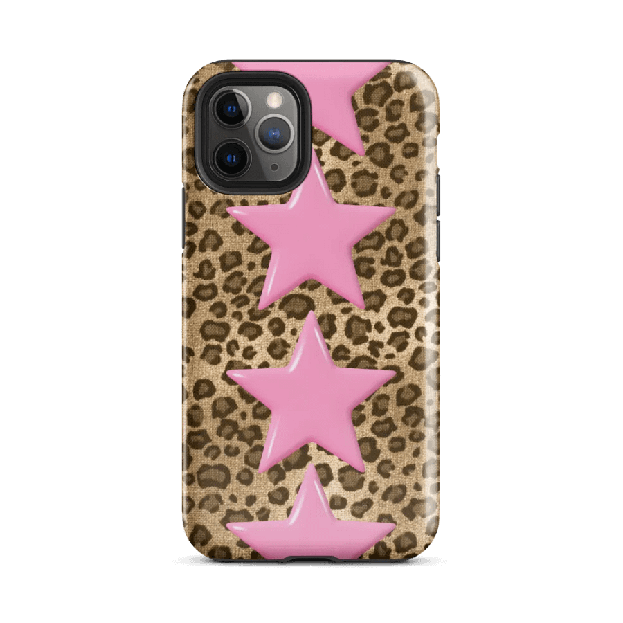 pink cheetah i phone case product image (2)