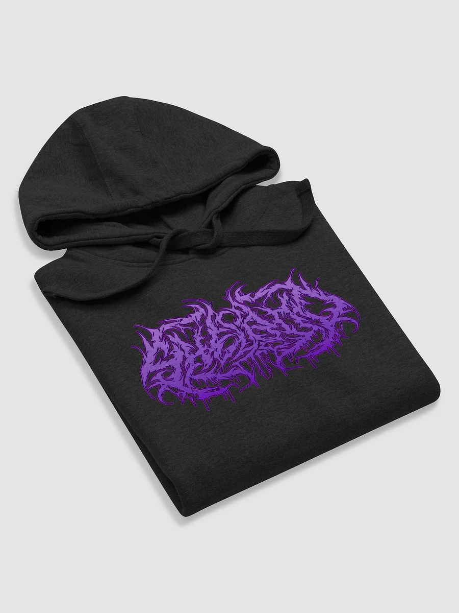 Purple Metal Logo with Cutie on back Hoodie product image (5)