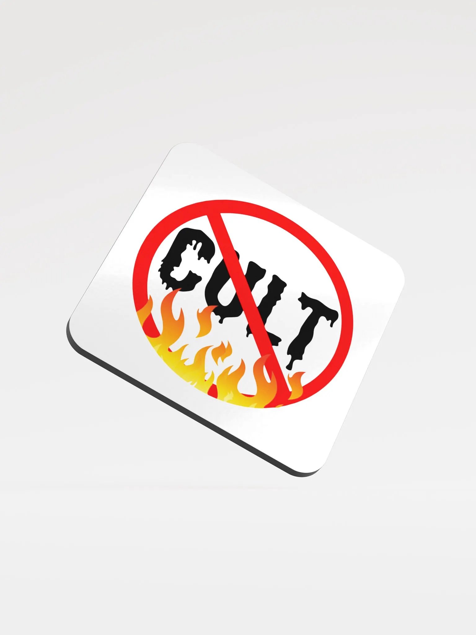 Anti Cult Coaster product image (1)