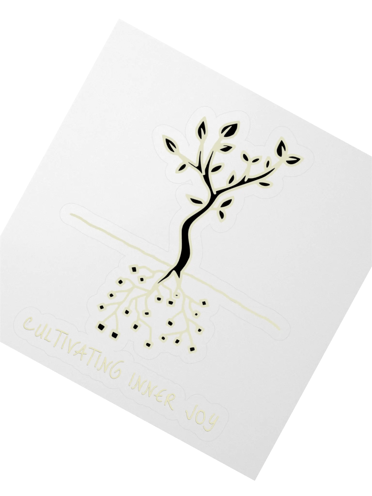 Cultivating Inner Joy Tree Sticker product image (2)