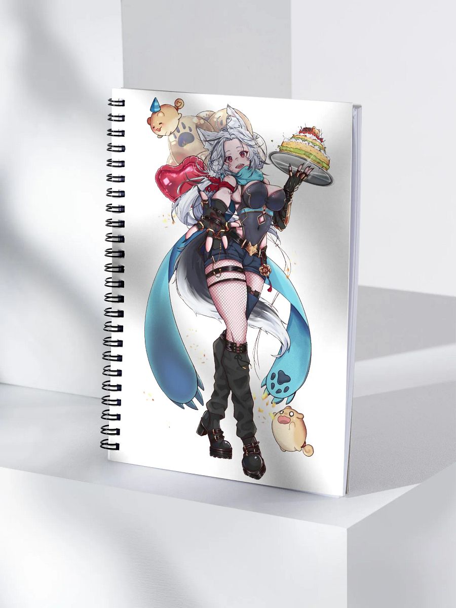 Fantasy Adventurer Paws Spiral Notebook product image (4)