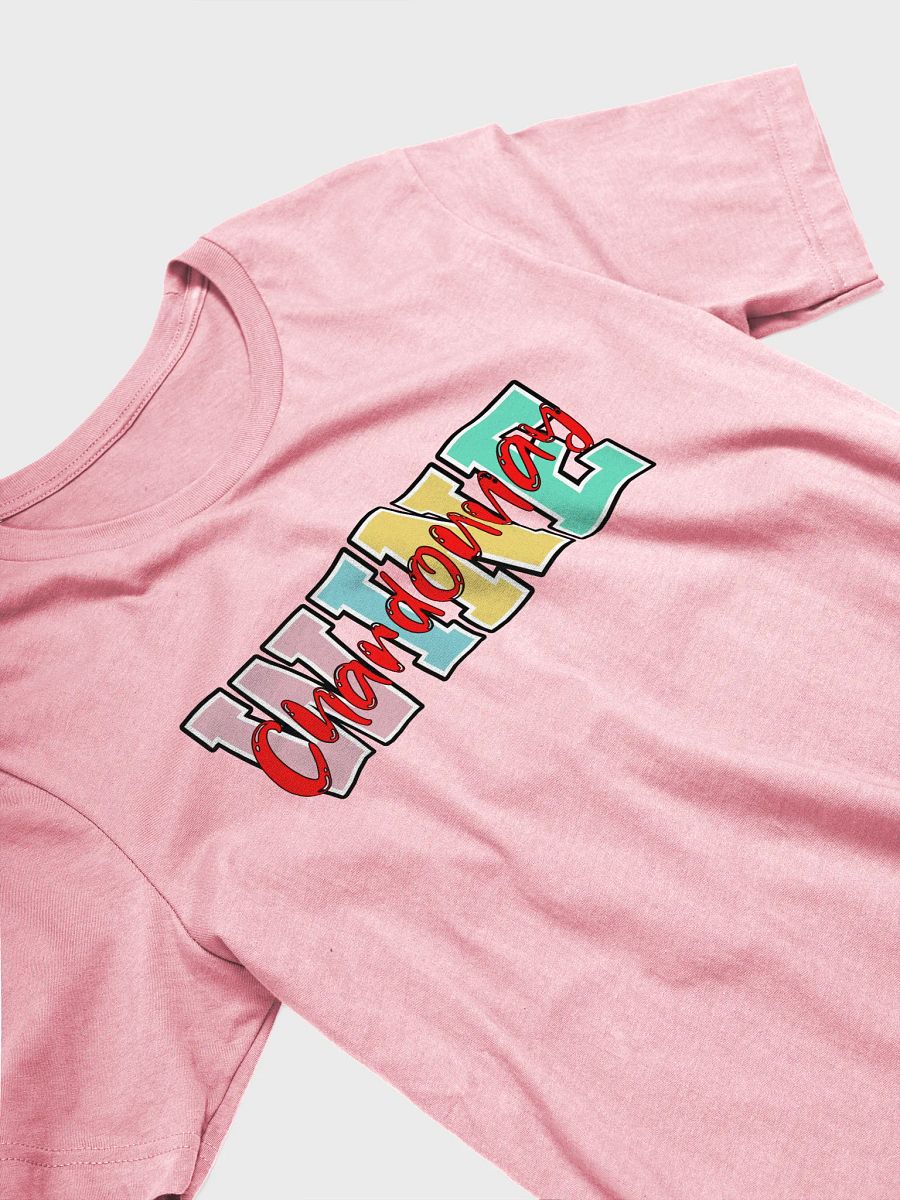 Wine Chardonnay Vibes Colorful Tee product image (23)