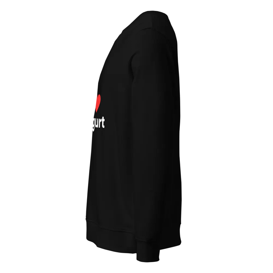 unisex "i ❤ yogurt" crewneck product image (3)