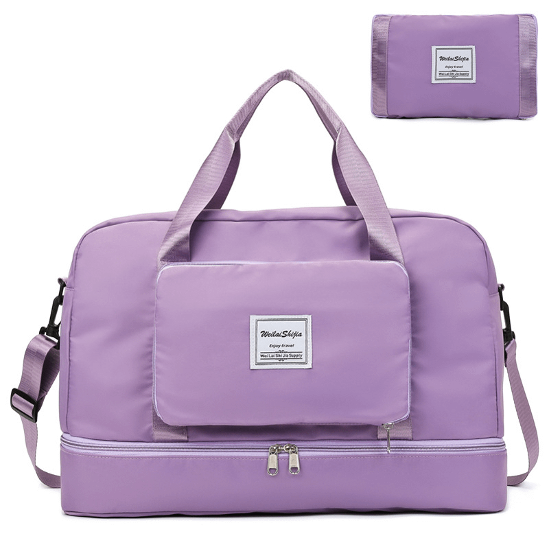 Foldable Travel Duffel Bags Sports Gym Tote Bag Women product image (2)