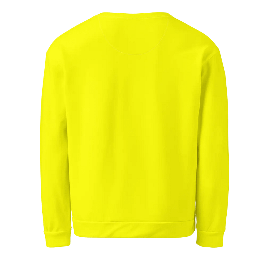 Plain Color Yellow Sweatshirt product image (2)