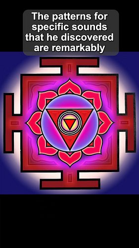The science of cymatics relates directly to the art of yantras.

#cymatics #soundhealing #yantras #sacredgeometry #sacredsymbols
