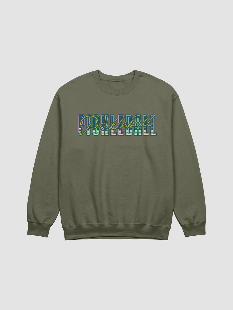 Pickleball Pickleball Vibrant Script Sweatshirt product image (7)