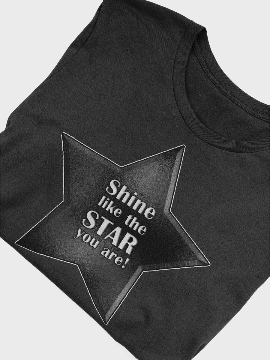 Shine Like the Star You Are! (dark star light text) product image (45)