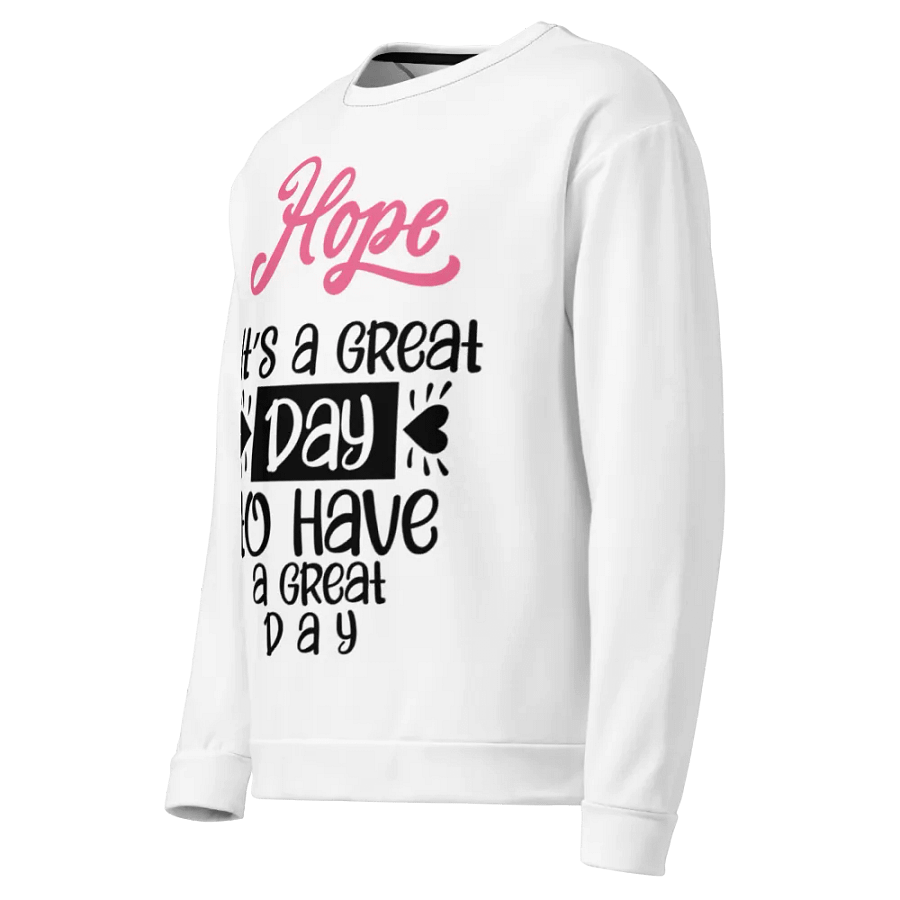 Pink Hope Cursive All-Over Sweatshirt product image (3)