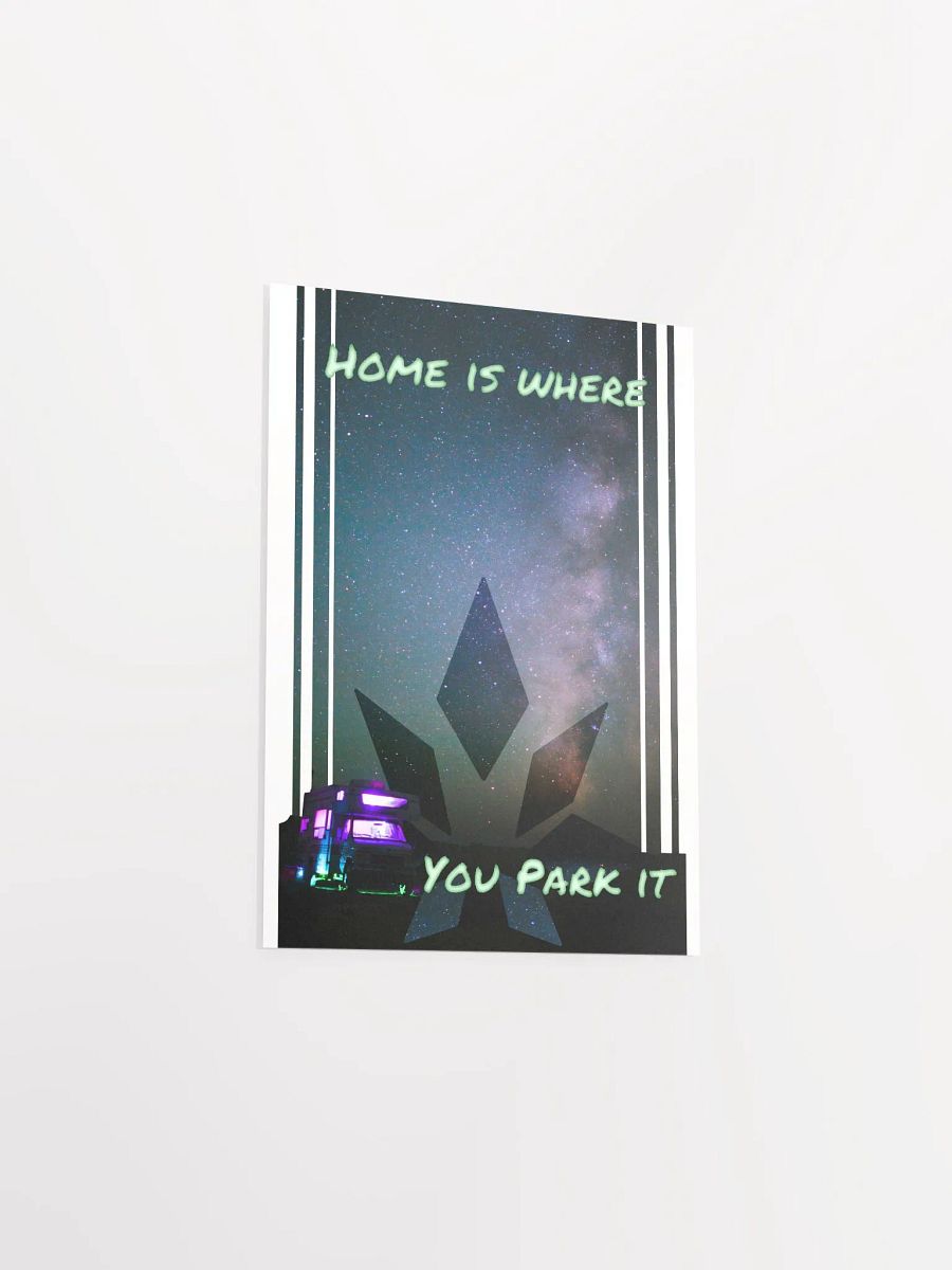 Home is Where you Park it, Stars Print product image (5)