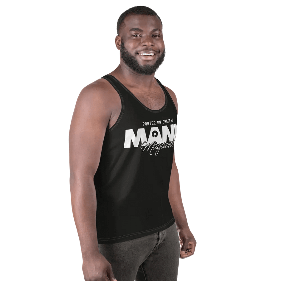 MANN Magazine Black Tank Top product image (4)