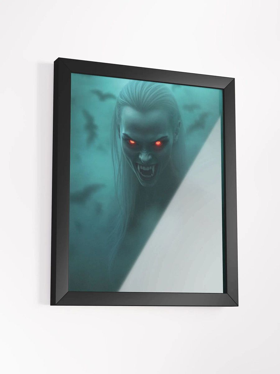 Gothic Vampire Eyes Framed Print product image (15)
