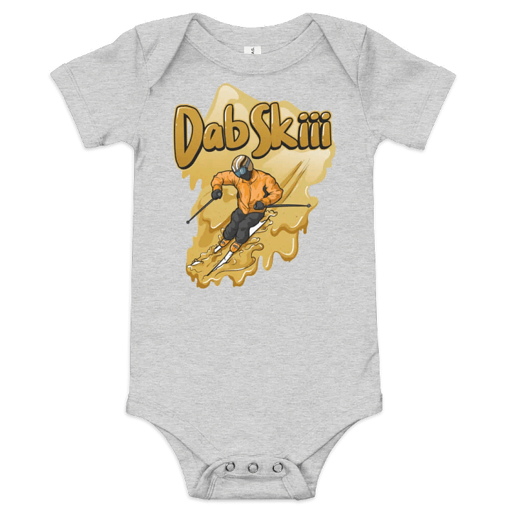 Dab Skiii Baby Short Sleeve Onesie product image (1)