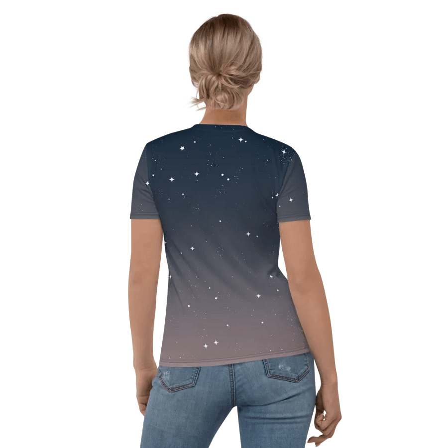 Starry Sky Dusk Women's T-Shirt product image (4)