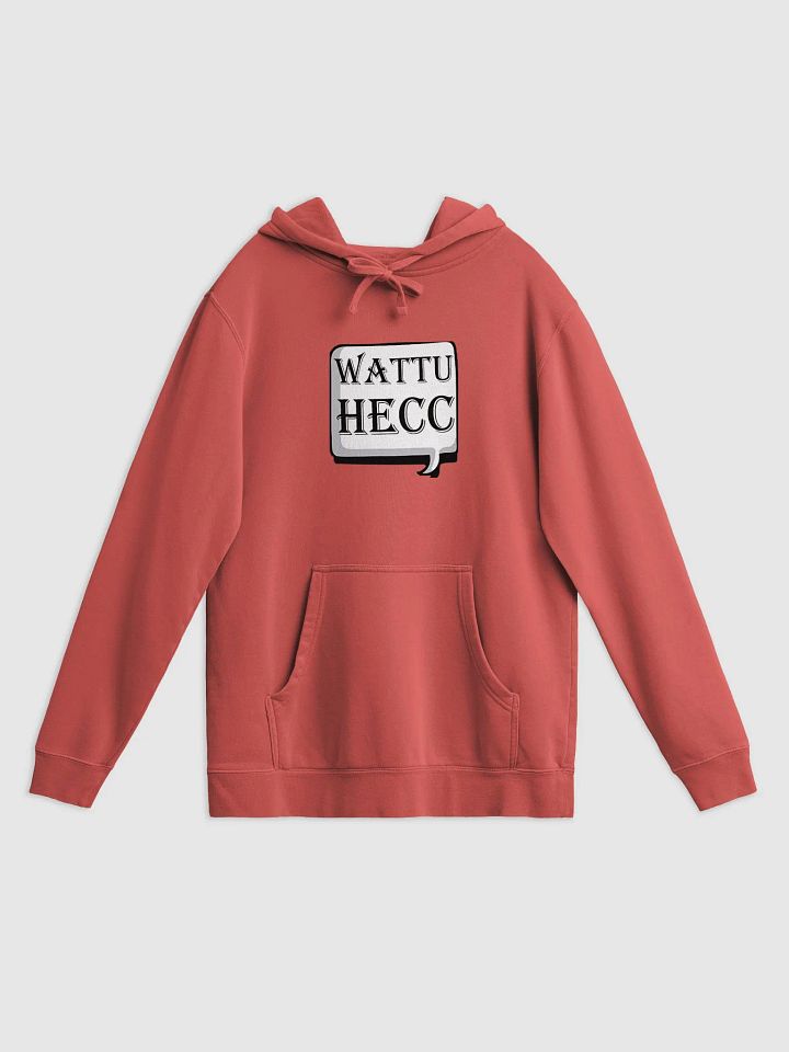wattuhecc Independent Trading Co. Pigment Dyed Hoodie product image (5)