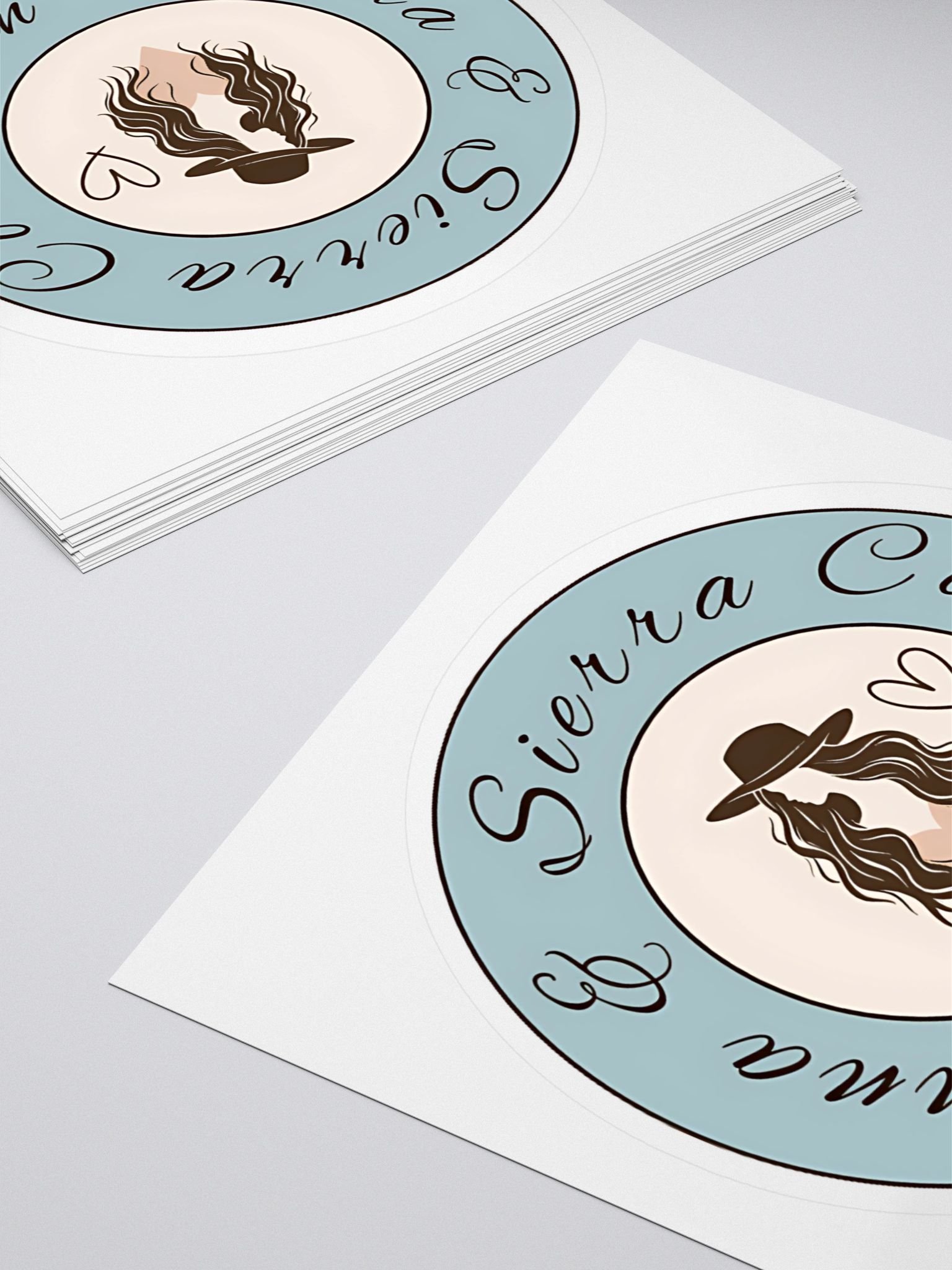 Sienna & Sierra Collection Sticker – Wanderlust Logo Design product image (4)