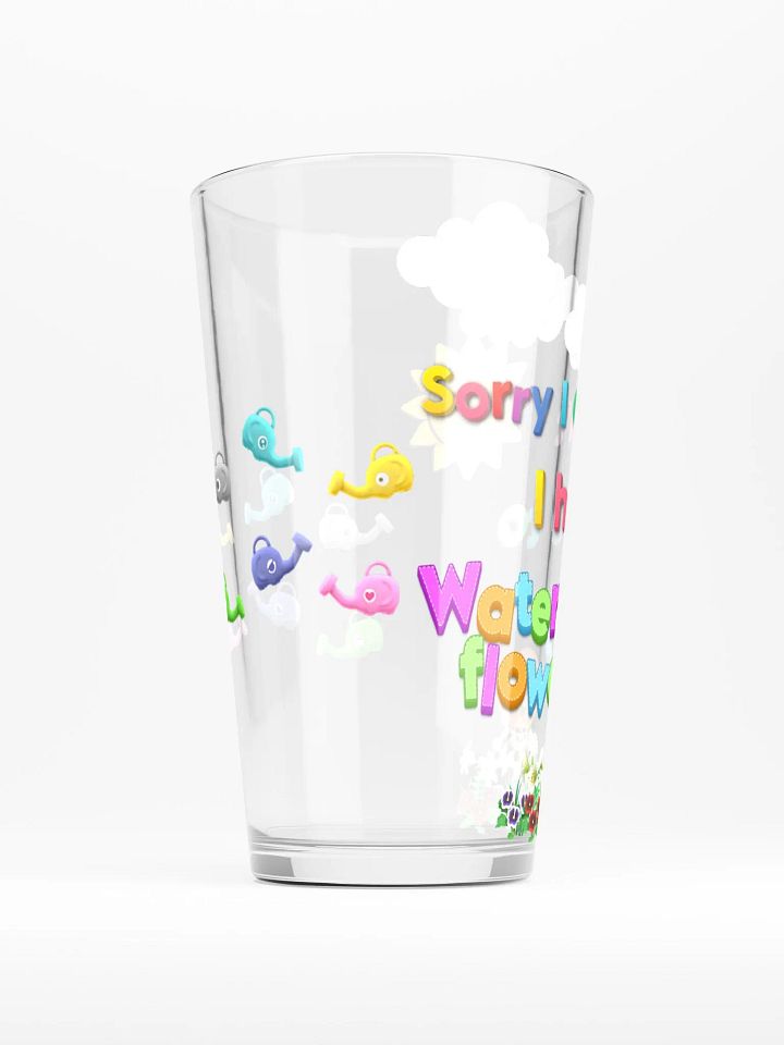 Sorry I Can't Tall Glass product image (2)