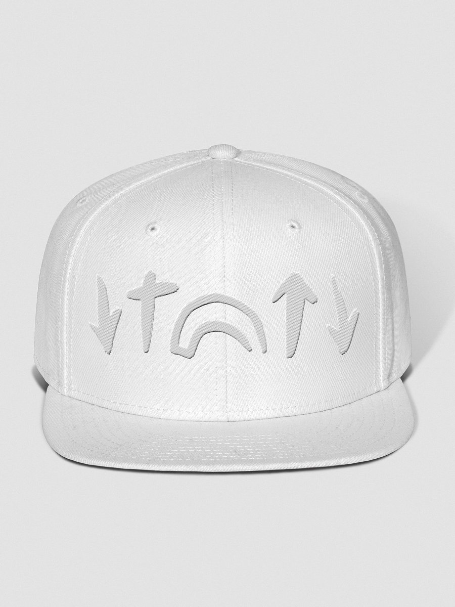 He Came. He Died. He Arose. He's Coming Back Christian White on White Hat product image (1)