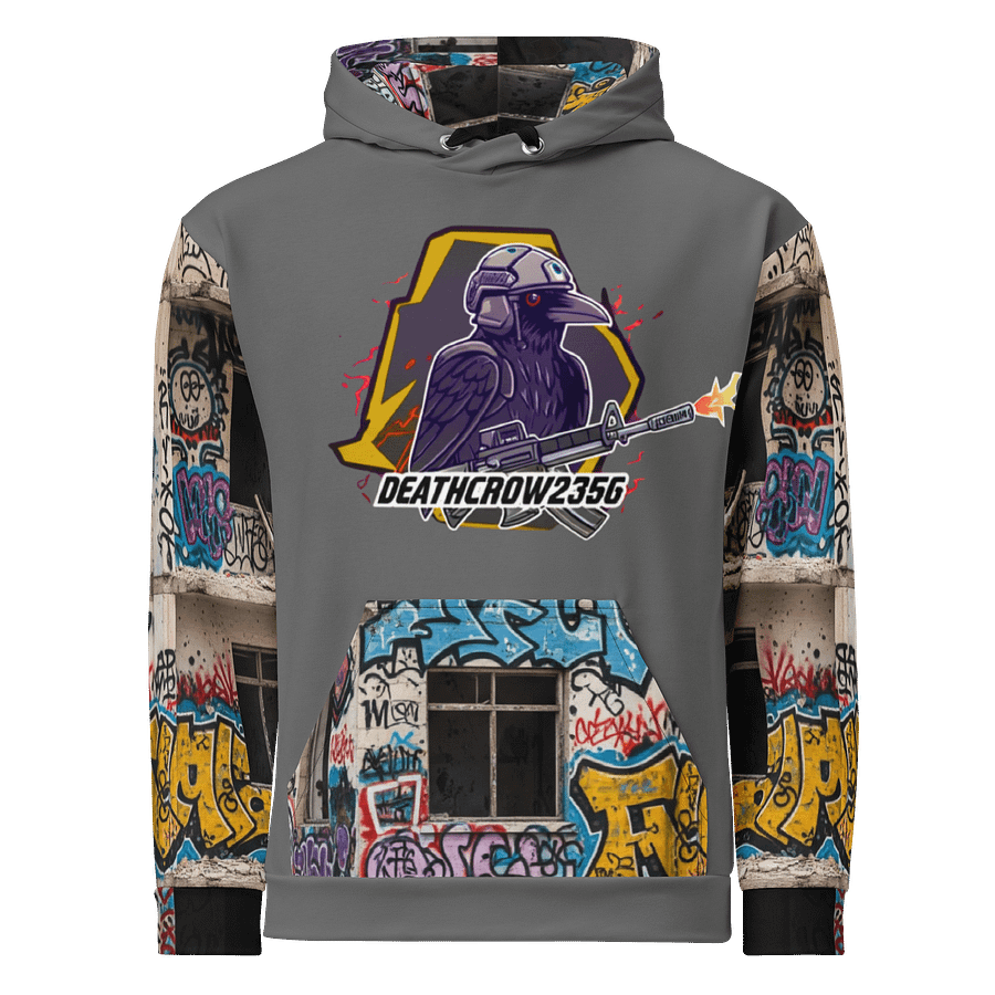 DEATHCROW235G All-Over Print Hoodie product image (1)