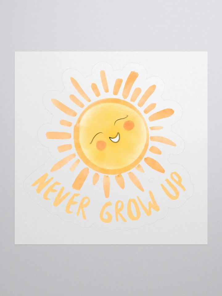 Happy Sun Bubble-Free Stickers product image (3)