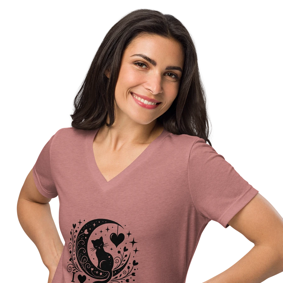 I Love Black Cats V-Neck (New Edition) product image (23)