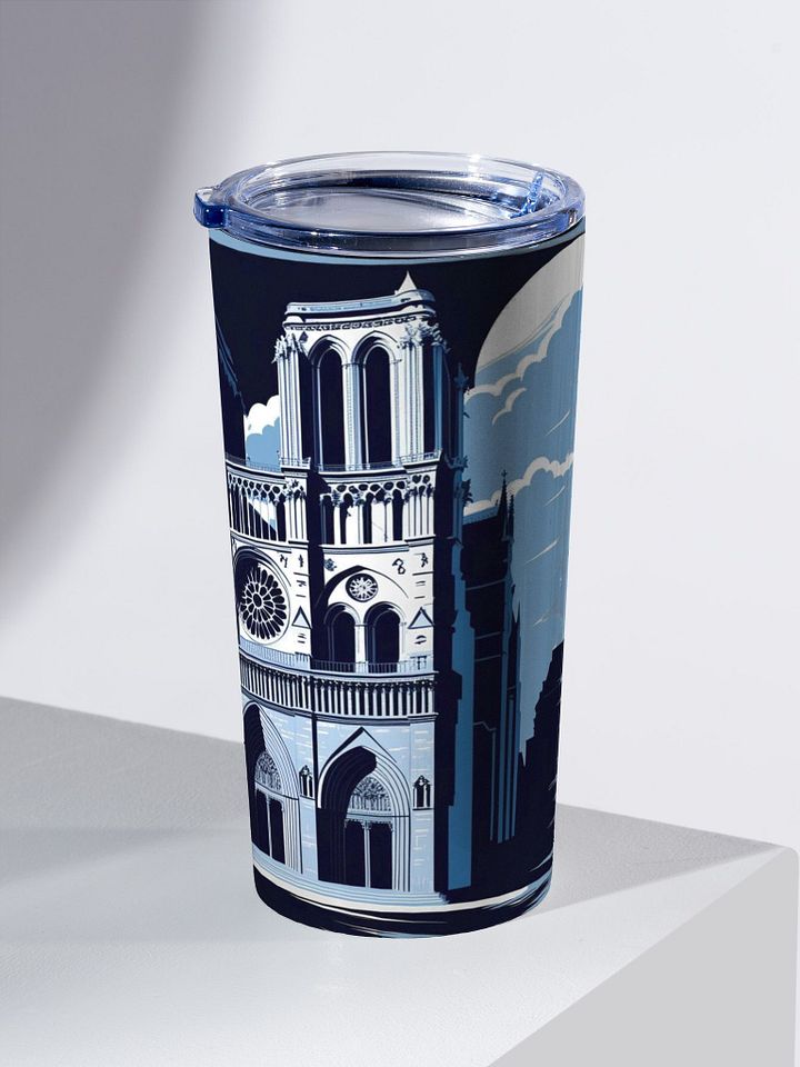 Notre Dame Cathedral Paris 1163 Stainless Steel Tumbler product image (2)