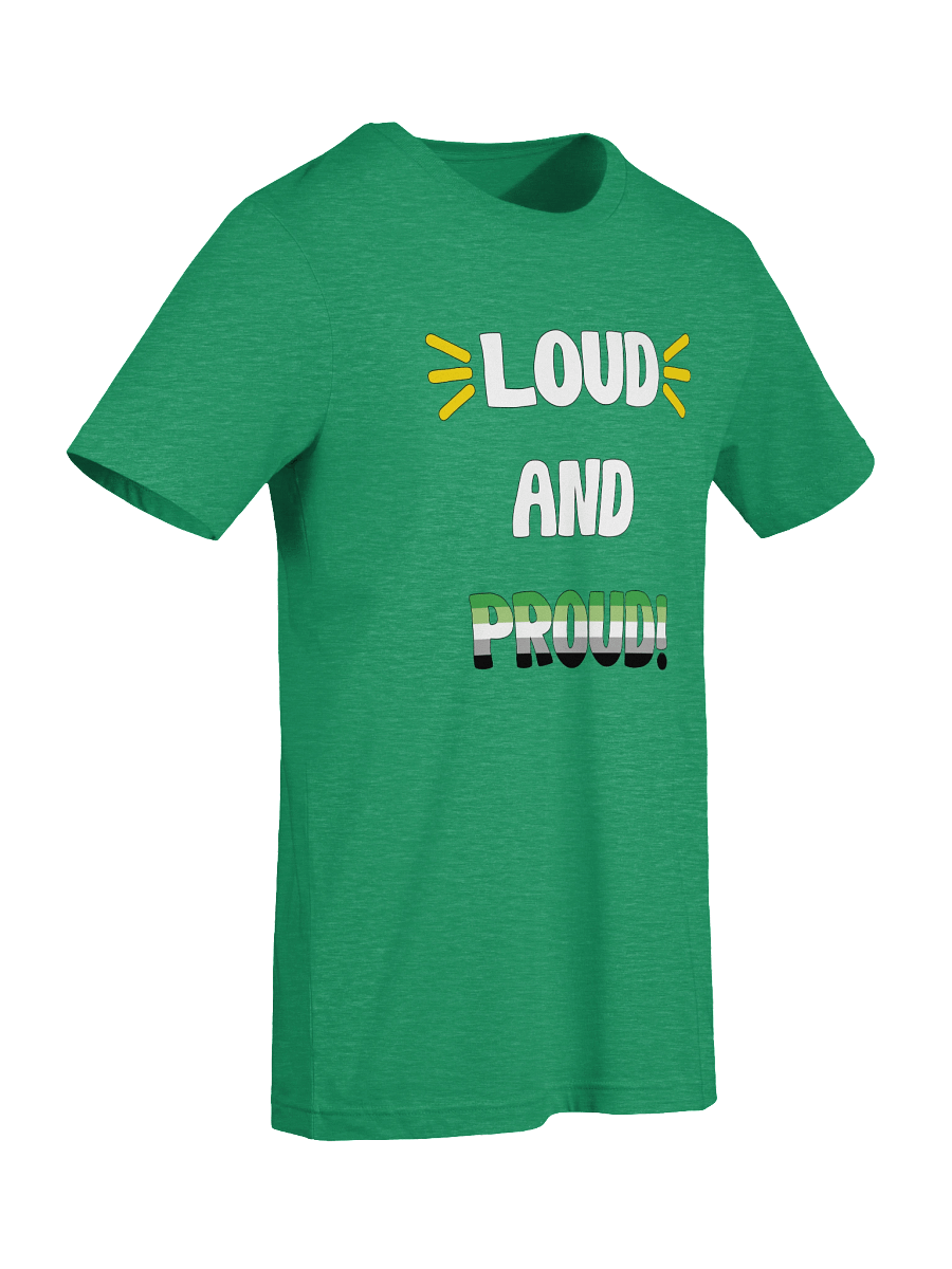 Loud and Proud Aromantic T-Shirt product image (88)
