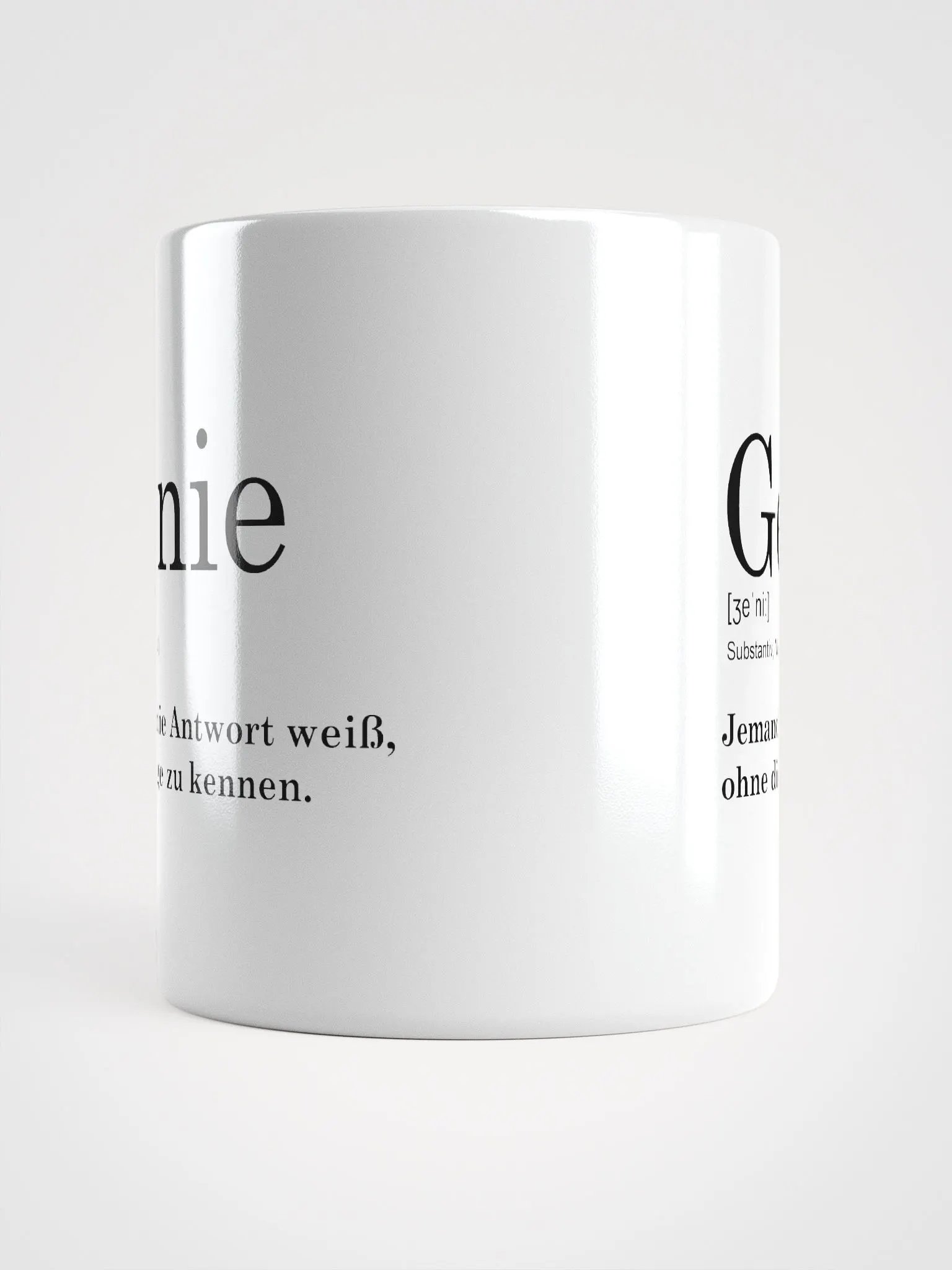 Kaffee Tasse/Becher mit Spruch | Definition Genie | Lehrer Chef Geschenk | Lustige Geschenke | Tasse Mama | Vater Vatertag | Geschenkidee Sprüche Tasse product image (13)