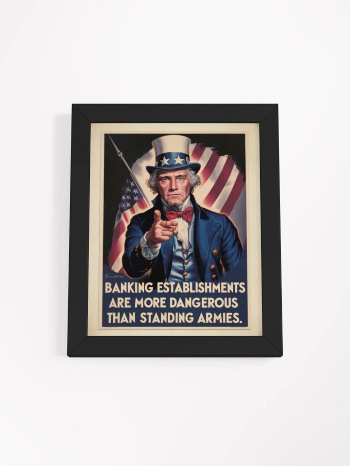 Thomas Jefferson Quote - Banking Establishments are More Dangerous Than Standing Armies product image (2)