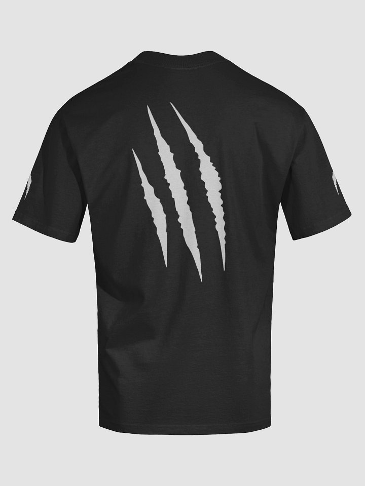 "Scratch Claws" (White) AS Colour Premium Oversized Faded T-Shirt product image (1)