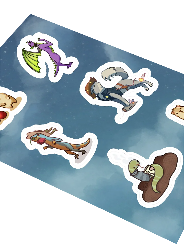 Cute and Silly Animal Stickers product image (2)