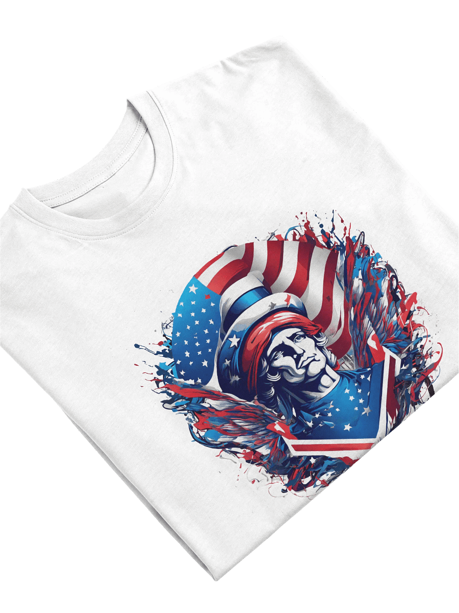 Patriotic Pride Tee, Bold Men's USA Shirt, Perfect American Gift product image (1)