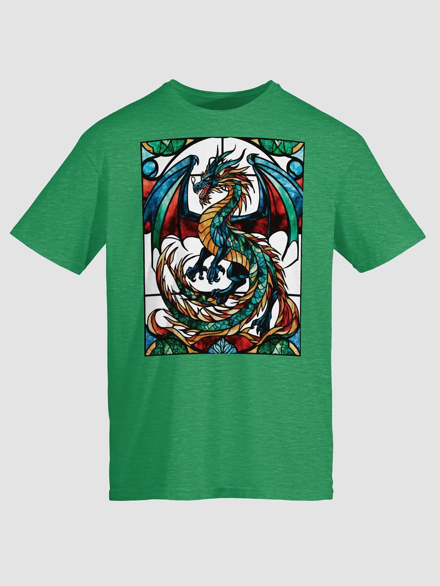 Majestic Stained Glass Dragon: A Mythical product image (5)