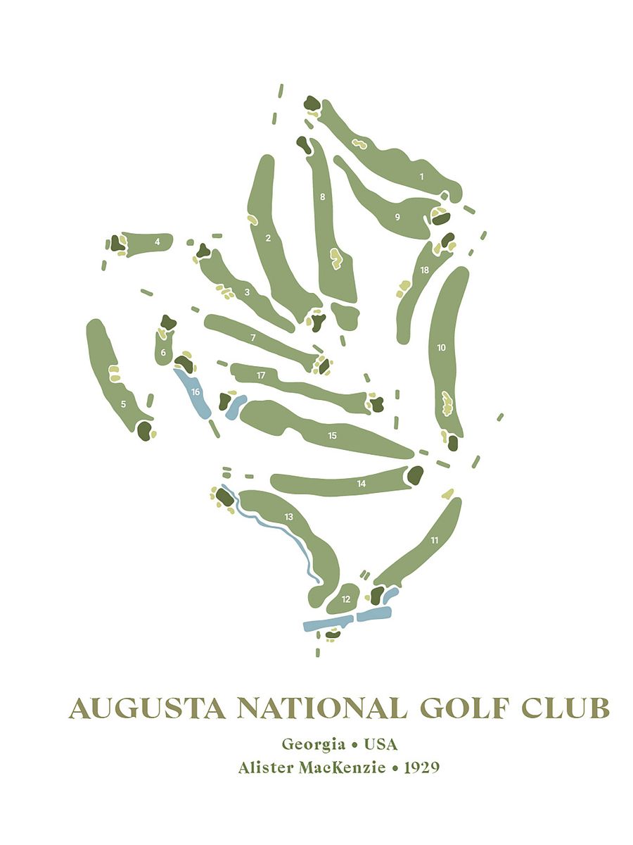 Augusta National Wall Print product image (1)