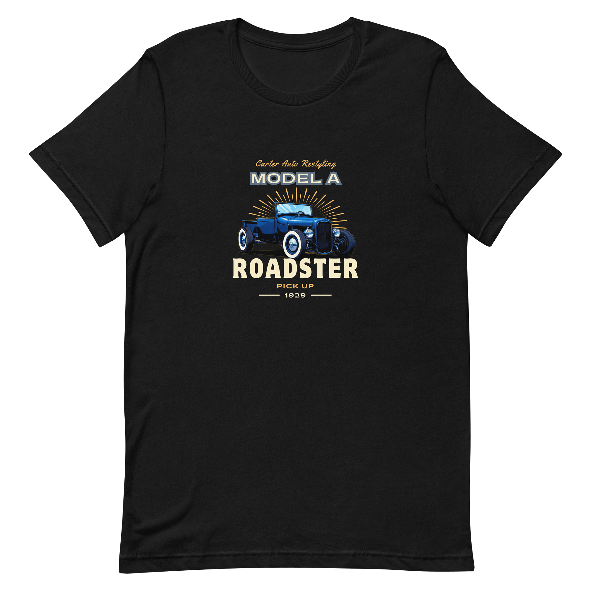 Model A hot rod T shirt product image (2)