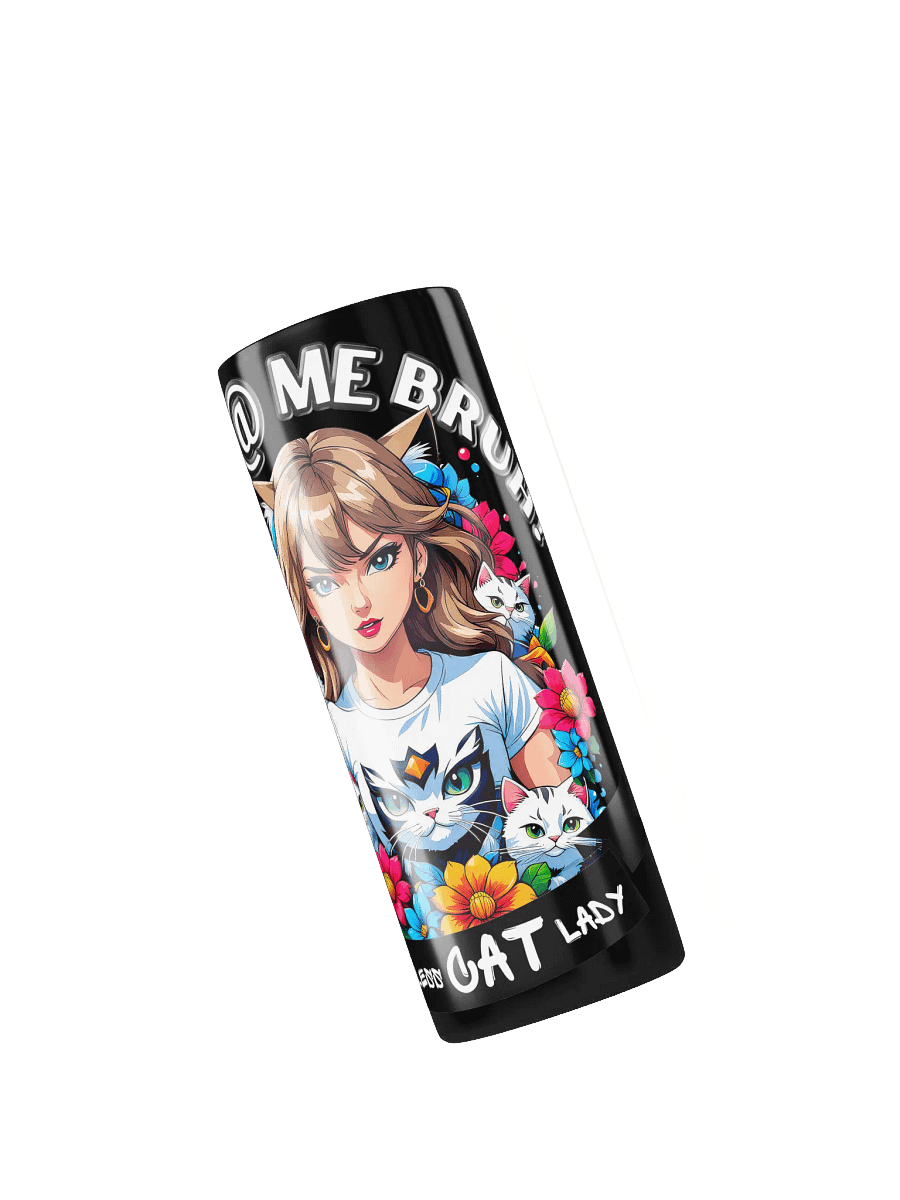 Childless Cat Lady 20 oz Skinny Stainless Steel Tumbler - Black product image (5)