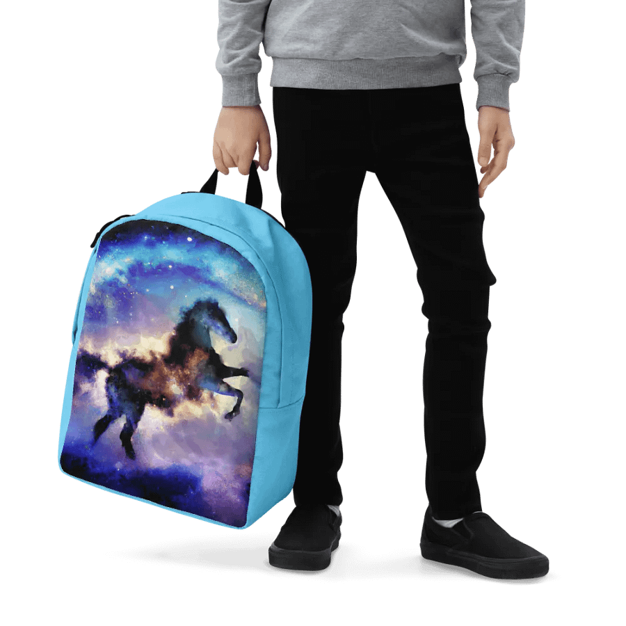 Rearing horse - Nebula Horses backpack product image (4)