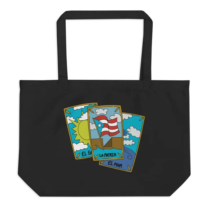 Borinken Tarot Tote Bag - El Sol, El Mar, La Patria product image (1)