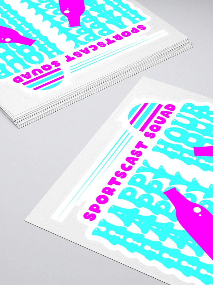HAPPY HOUR BEER STICKER product image (4)