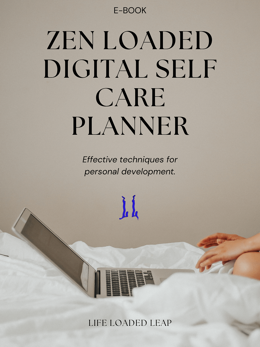 Zen Loaded Digital Self Care Planner product image (1)