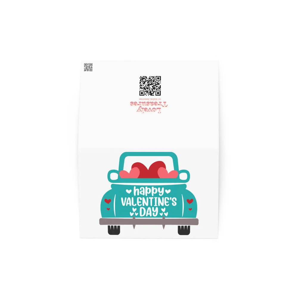 Valentine's Day Truck Greeting Card product image (7)