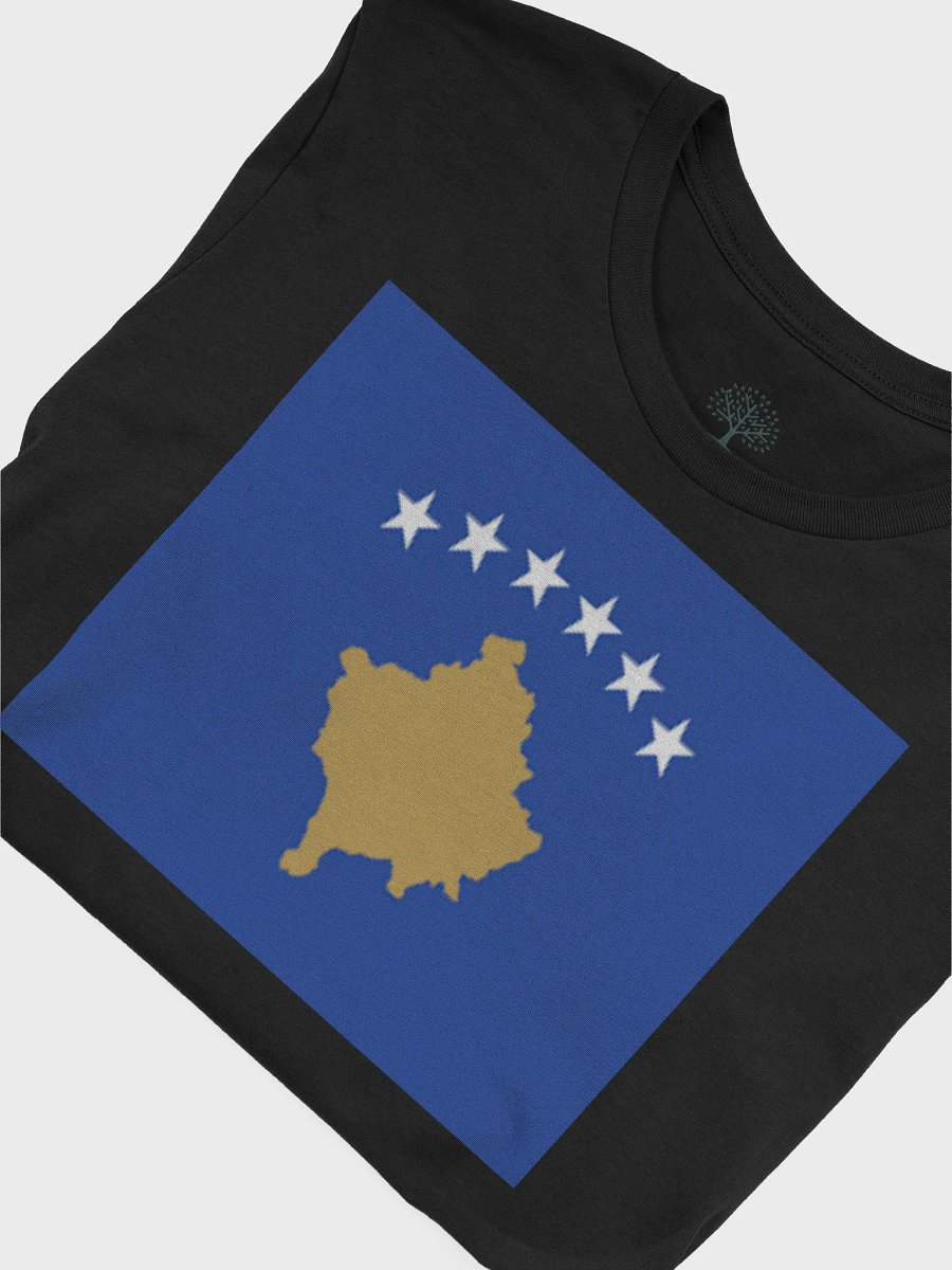 Exclusive Graphic Grove Supersoft Unisex Kosovan Flag T-Shirt product image (7)