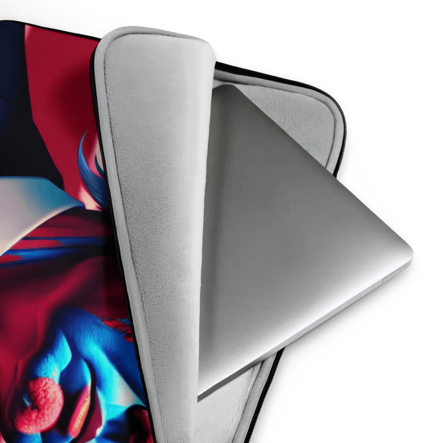 Blue and Red Laptop Sleeve product image (4)