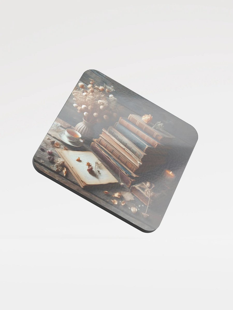 Rustic Reading Corner Cork Coaster product image (2)