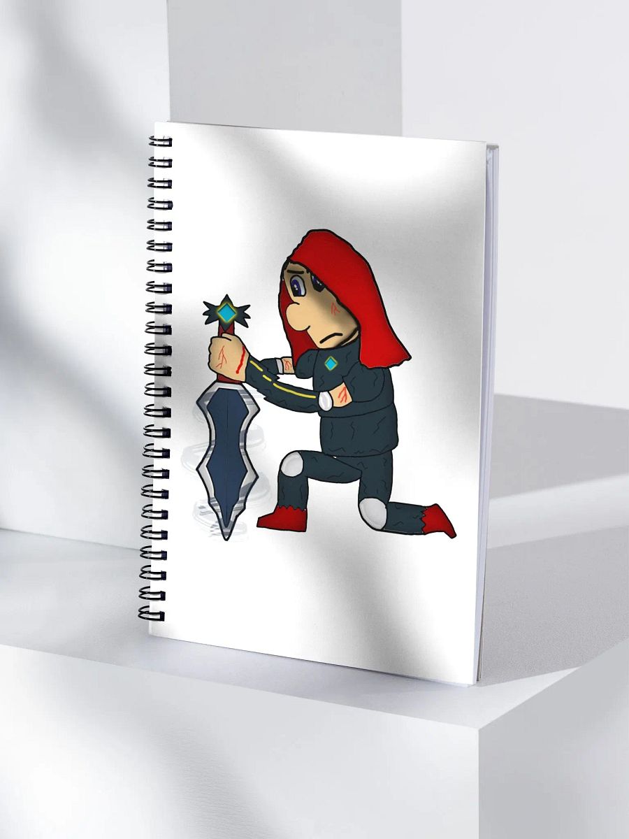 Swordbearer's Reflection Spiral Notebook product image (4)